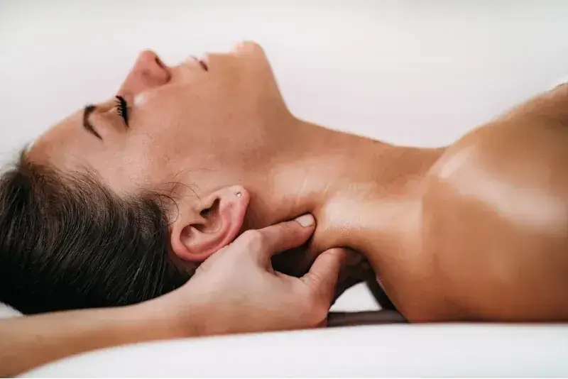 Calm home massage setting